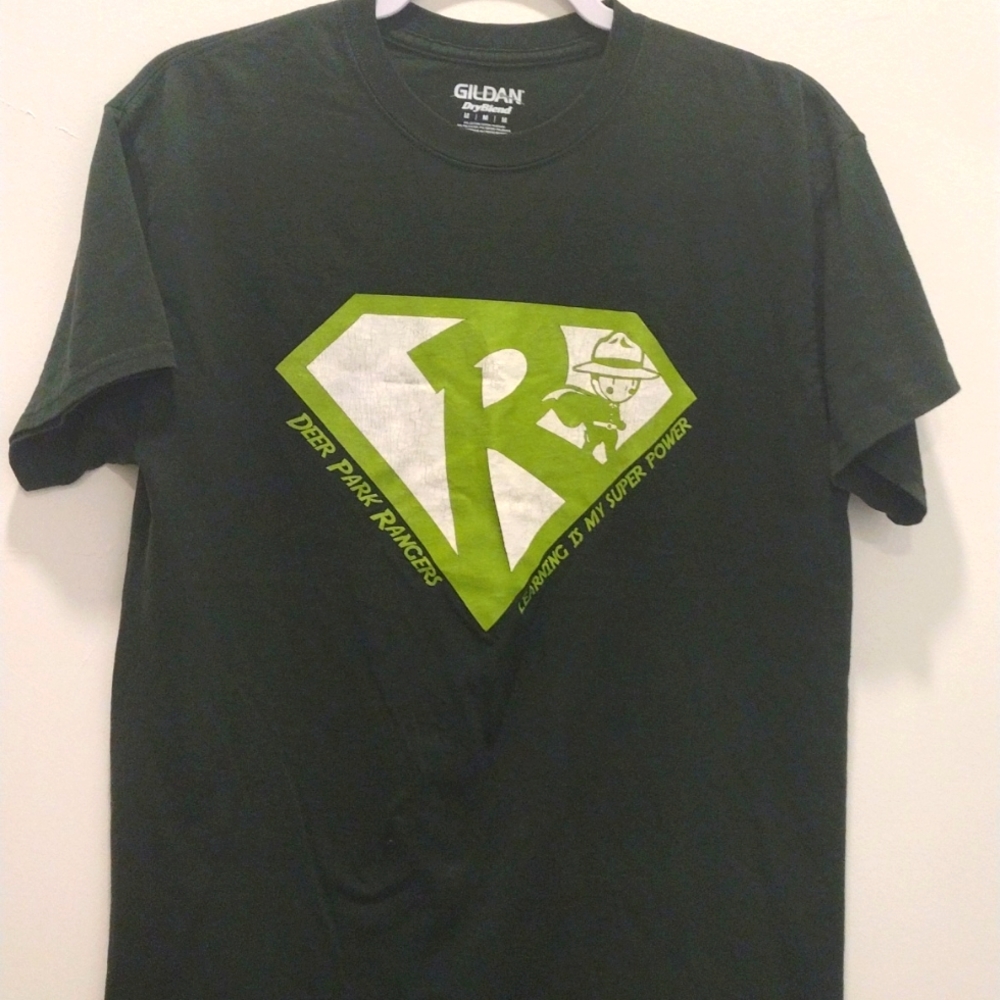 ❤️🟰⬇️💲 Park Ranger Superhero Men's M Nature.